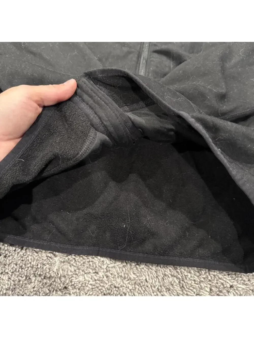The North Face this black